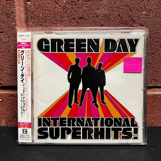 Used CD: Green Day "International Superhits!" CD (2002 Japanese Press w/ Sticker!)