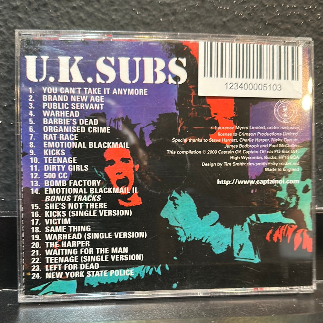 USED CD: UK Subs "Brand New Age" CD