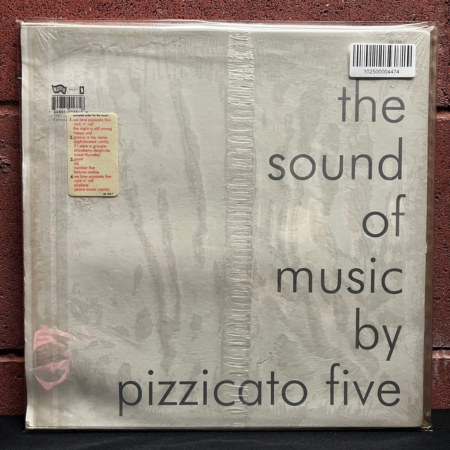 Used Vinyl: Pizzicato Five "The Sound Of Music" 2xLP (1995 Matador Press)