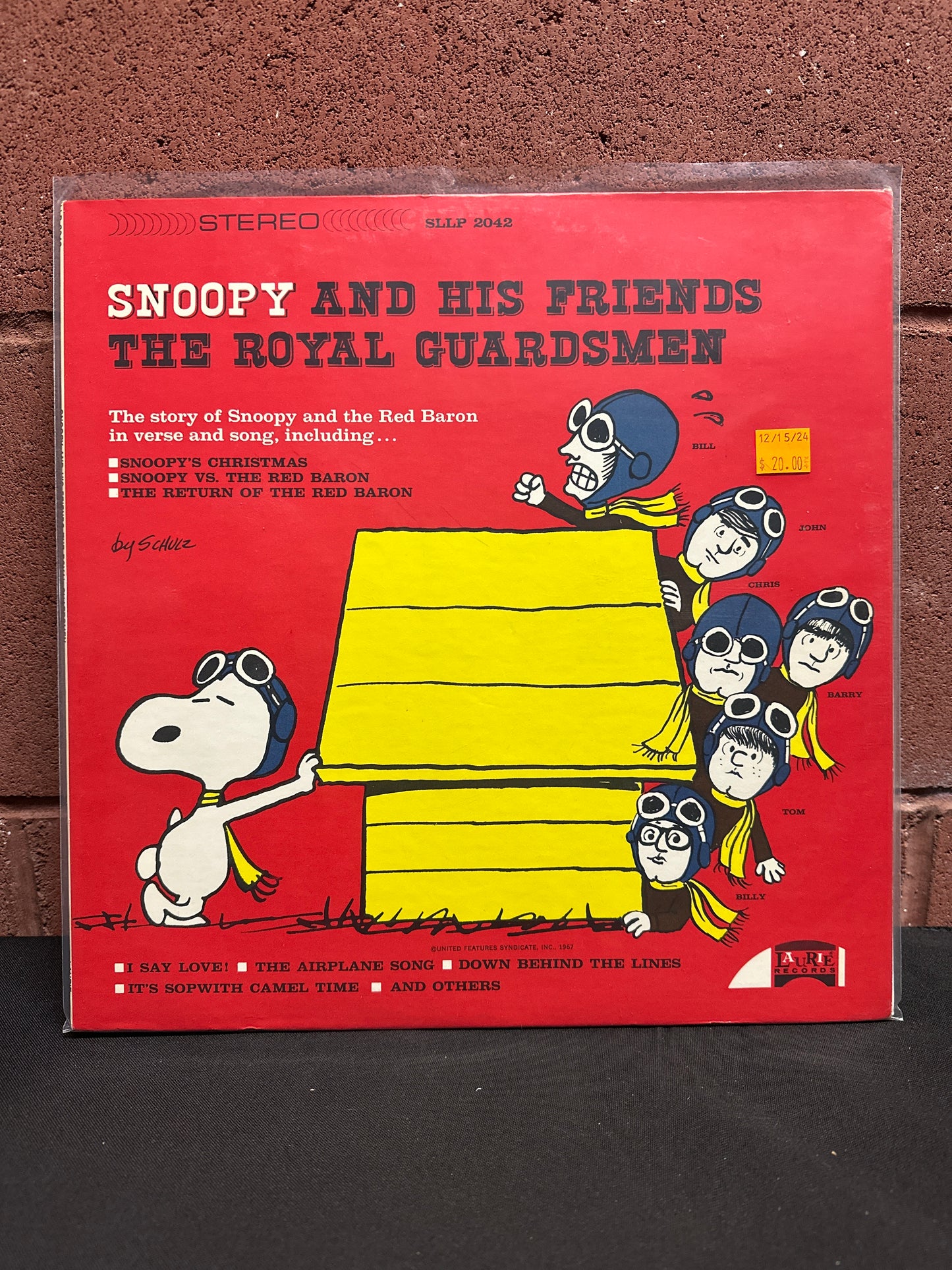 Used Vinyl:  The Royal Guardsmen ”Snoopy And His Friends” LP