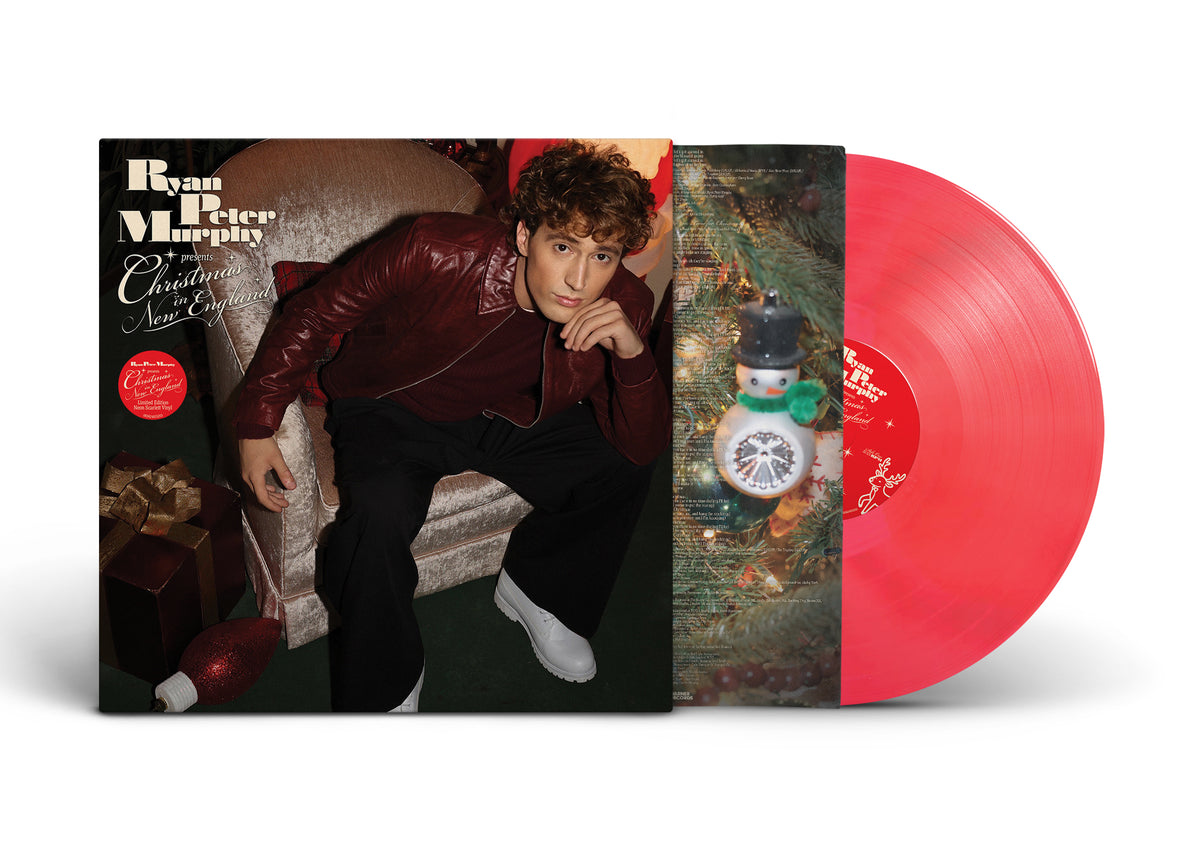 PRE-ORDER: Ryan Peter Murphy "Christmas in New England" LP (Neon Scarlet Vinyl)