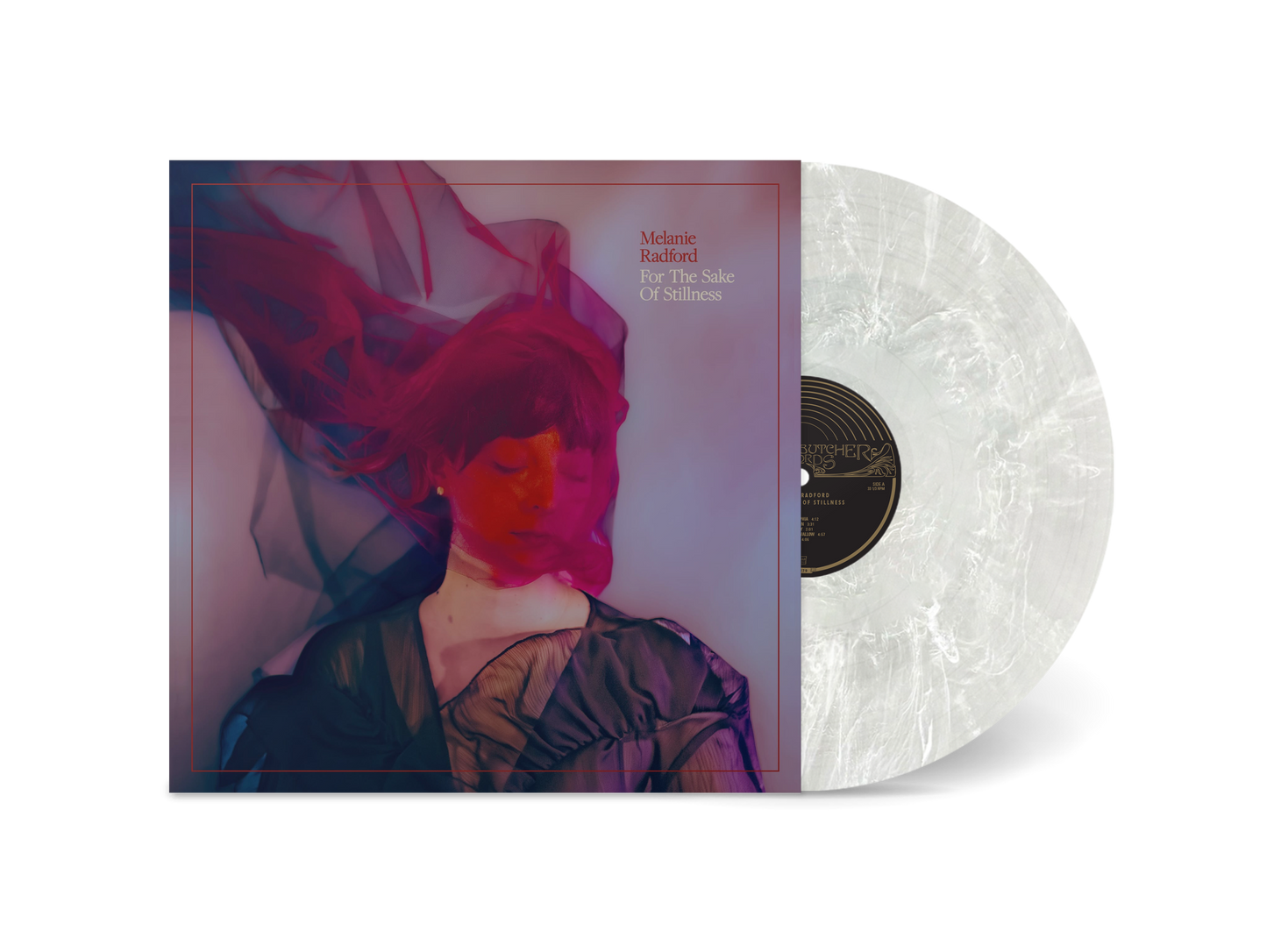 PRE-ORDER: Melanie Radford "For the Sake of Stillness" LP ("Ethereal Swirl" Color Vinyl)
