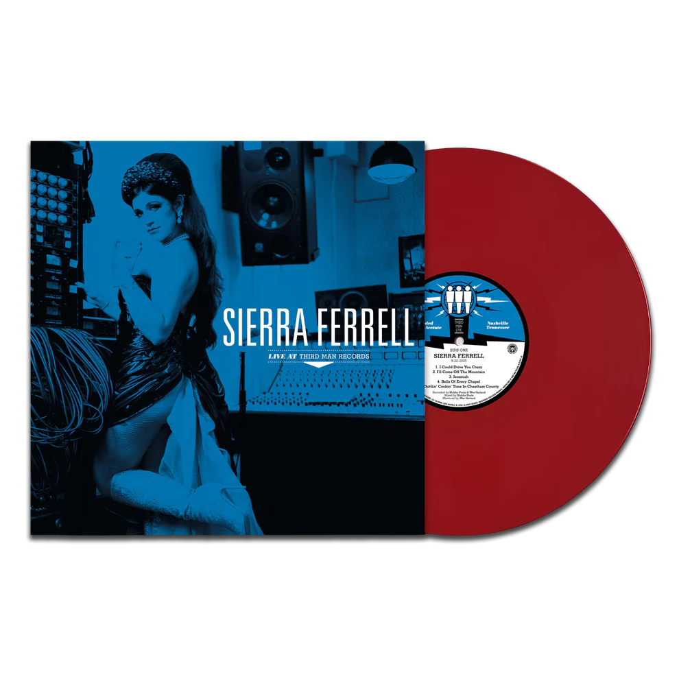PRE-ORDER: Sierra Ferrell "Sierra Ferrell Live at Third Man Records" LP (Opaque Red Vinyl)