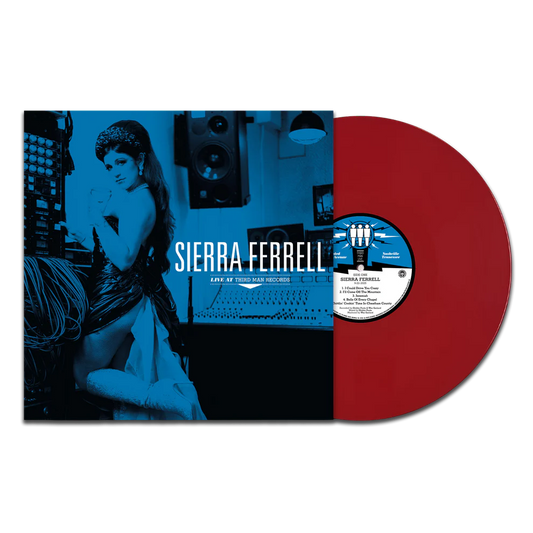 PRE-ORDER: Sierra Ferrell "Sierra Ferrell Live at Third Man Records" LP (Opaque Red Vinyl)