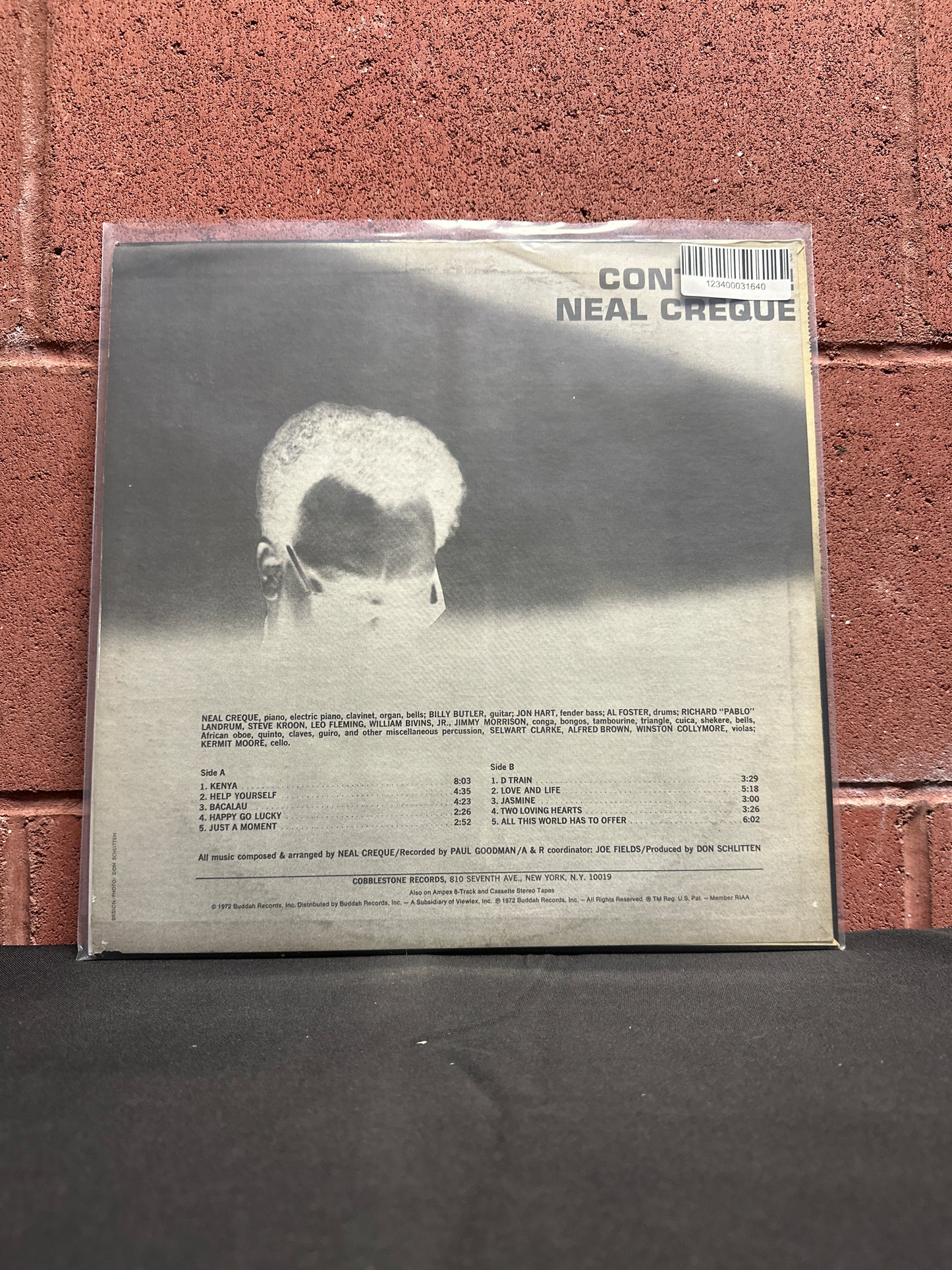 Used Vinyl:  Neal Creque ”Contrast!” LP