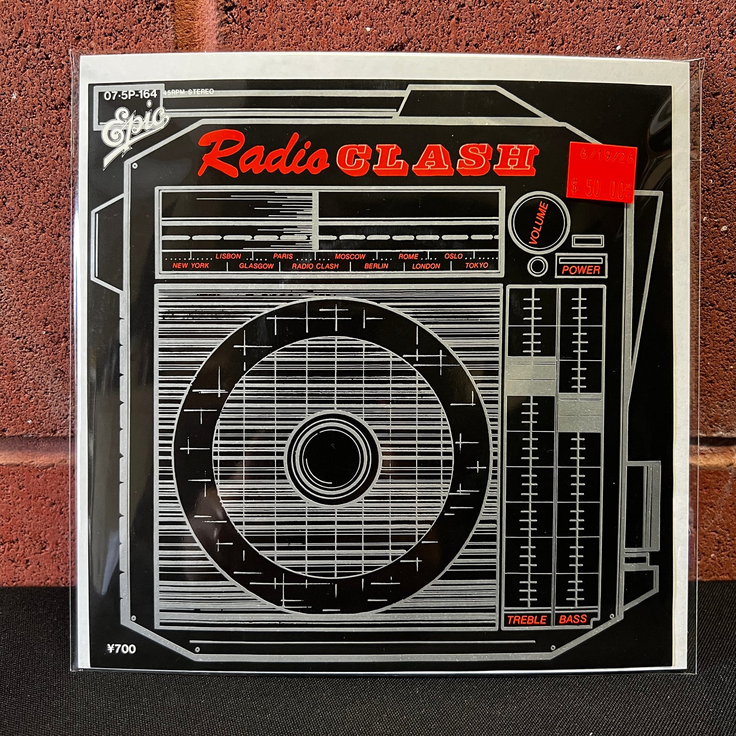 Used Vinyl: The Clash "This Is Radio Clash / Radio Clash" 7" (1981 Japanese Press)
