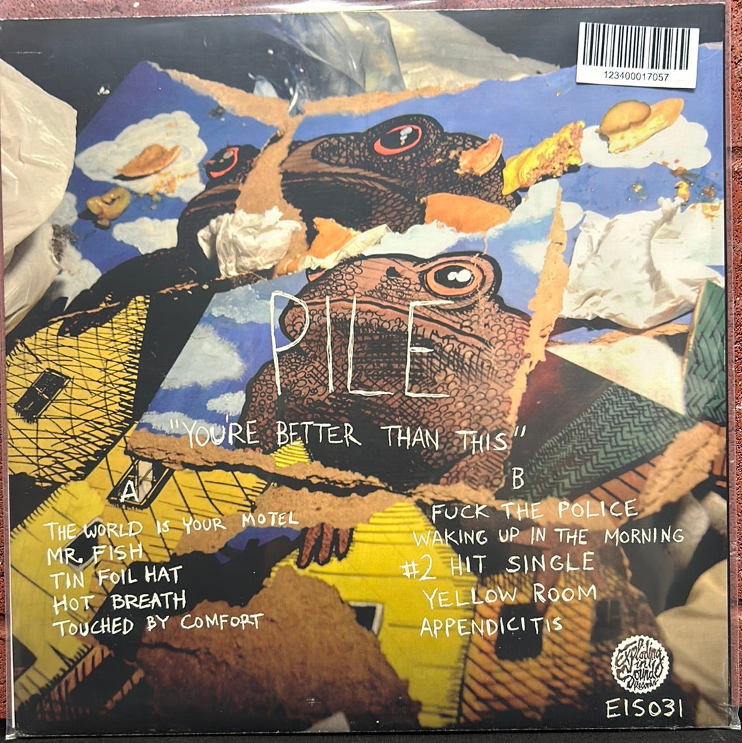 Used Vinyl:  Pile ”You're Better Than This” LP