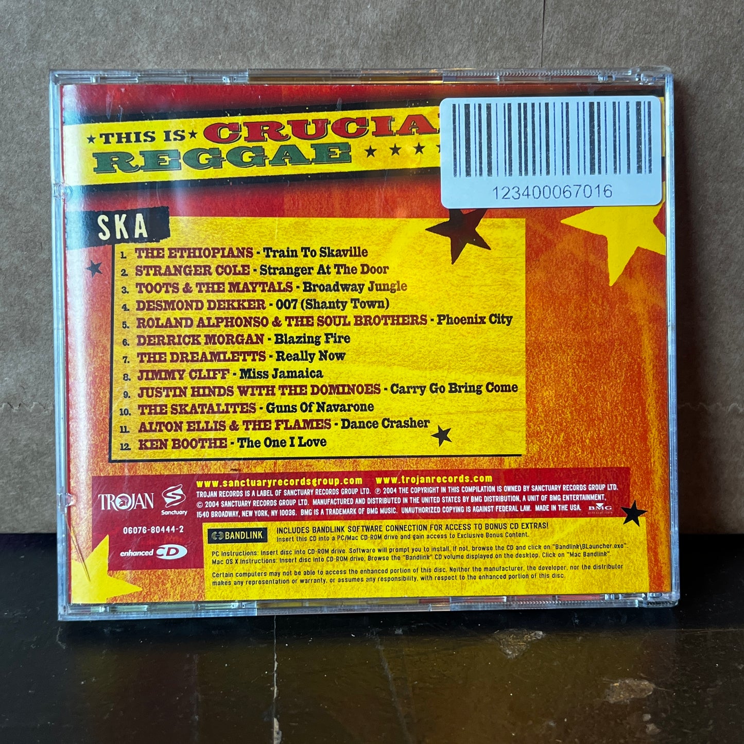 Used CD: V/A - "This Is Crucial Reggae: Ska" CD (2004 Press)