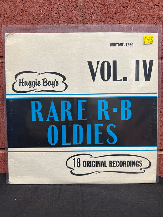 Used Vinyl:  Various ”Huggie Boy's Rare R-B Oldies Vol. IV” LP