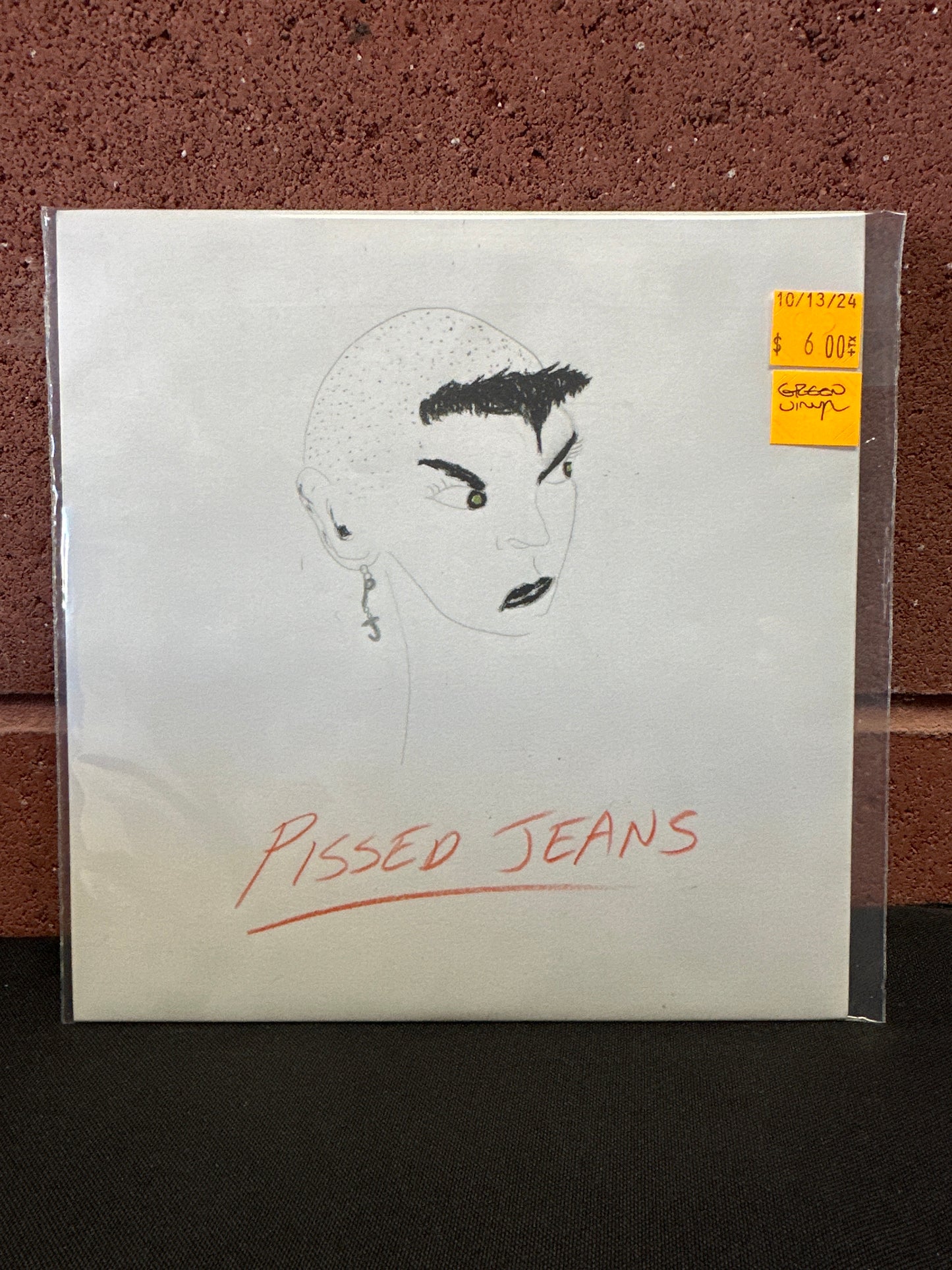 Used Vinyl:  Pissed Jeans ”No Convenient Apocalypse” 7" (Green Vinyl)