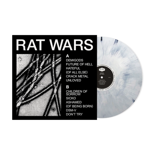 HEALTH "RAT WARS" LP (Black Cobweb Color Vinyl)