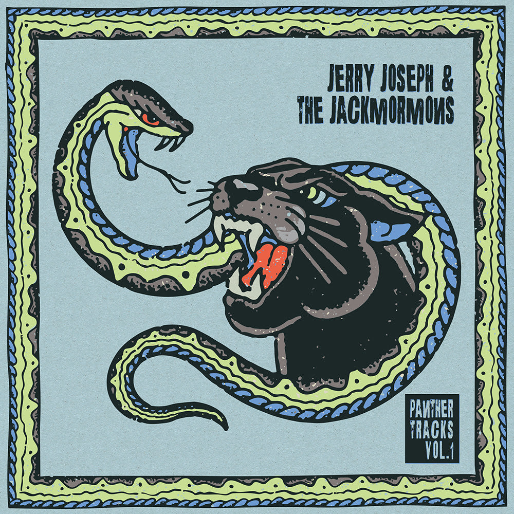 Jerry Joseph & The Jack Mormons "Panther Tracks Vol. 1" LP (Ice Blue Vinyl)
