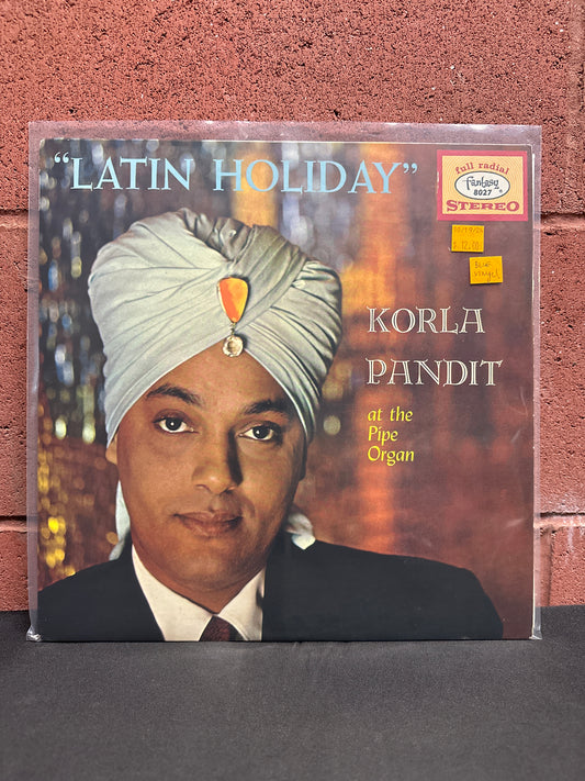 Used Vinyl:  Korla Pandit ”Latin Holiday” LP (Blue Vinyl)