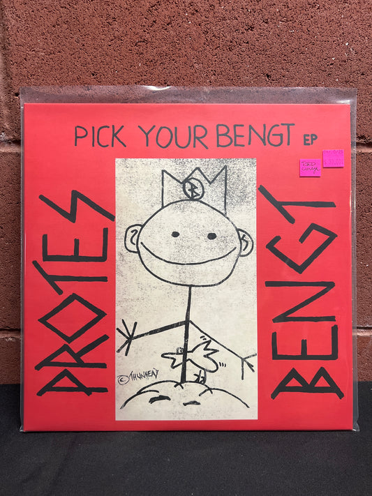 Used Vinyl: Protes Bengt "Pick Your Bengt E.P." 12" (Red Vinyl)