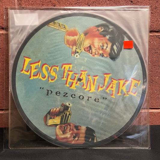 Used Vinyl: Less Than Jake "Pezcore" LP (Picture Disc on Rhetoric Records)