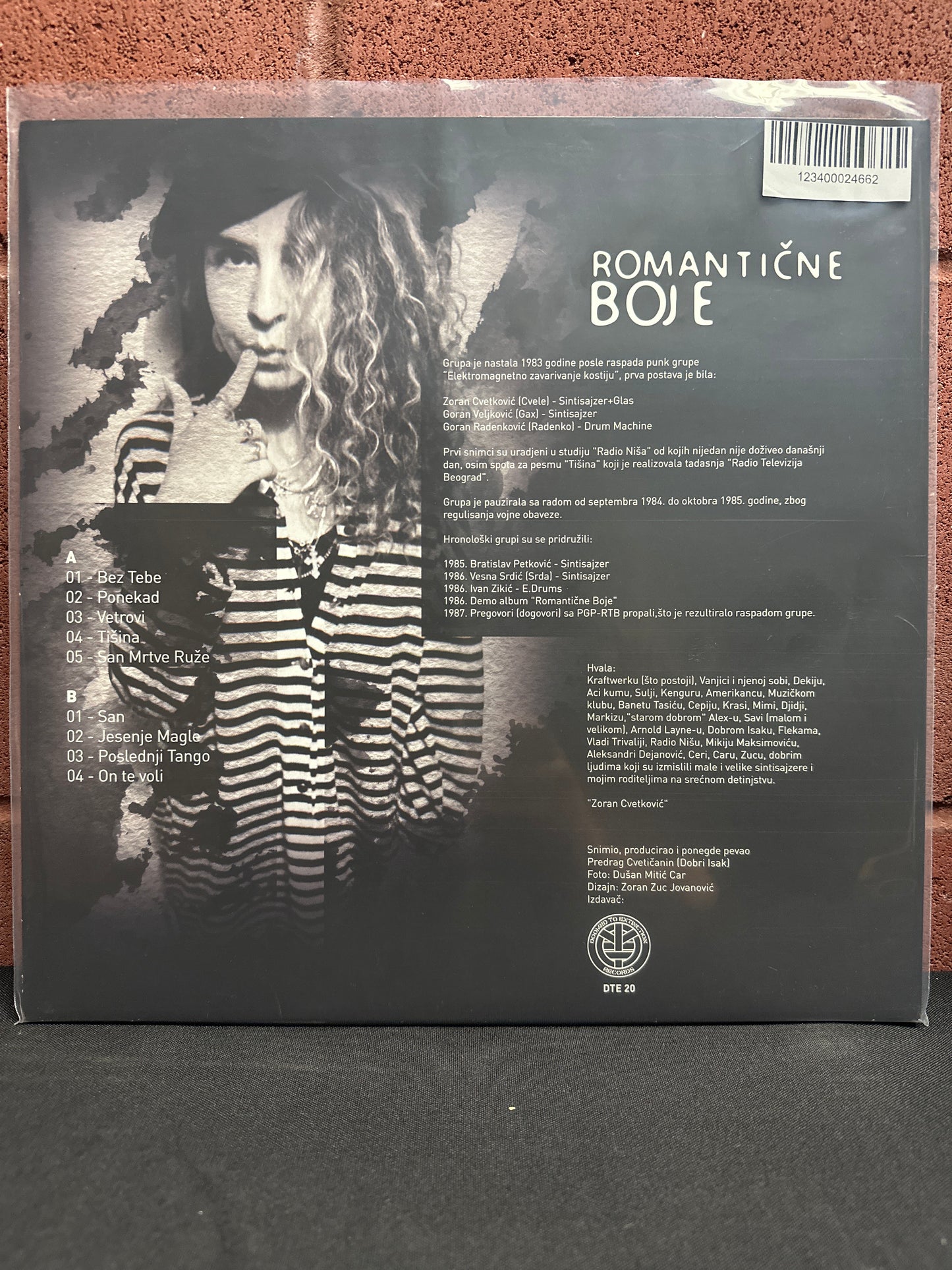 Used Vinyl:  Romanticne Boje ”Romantične Boje” LP