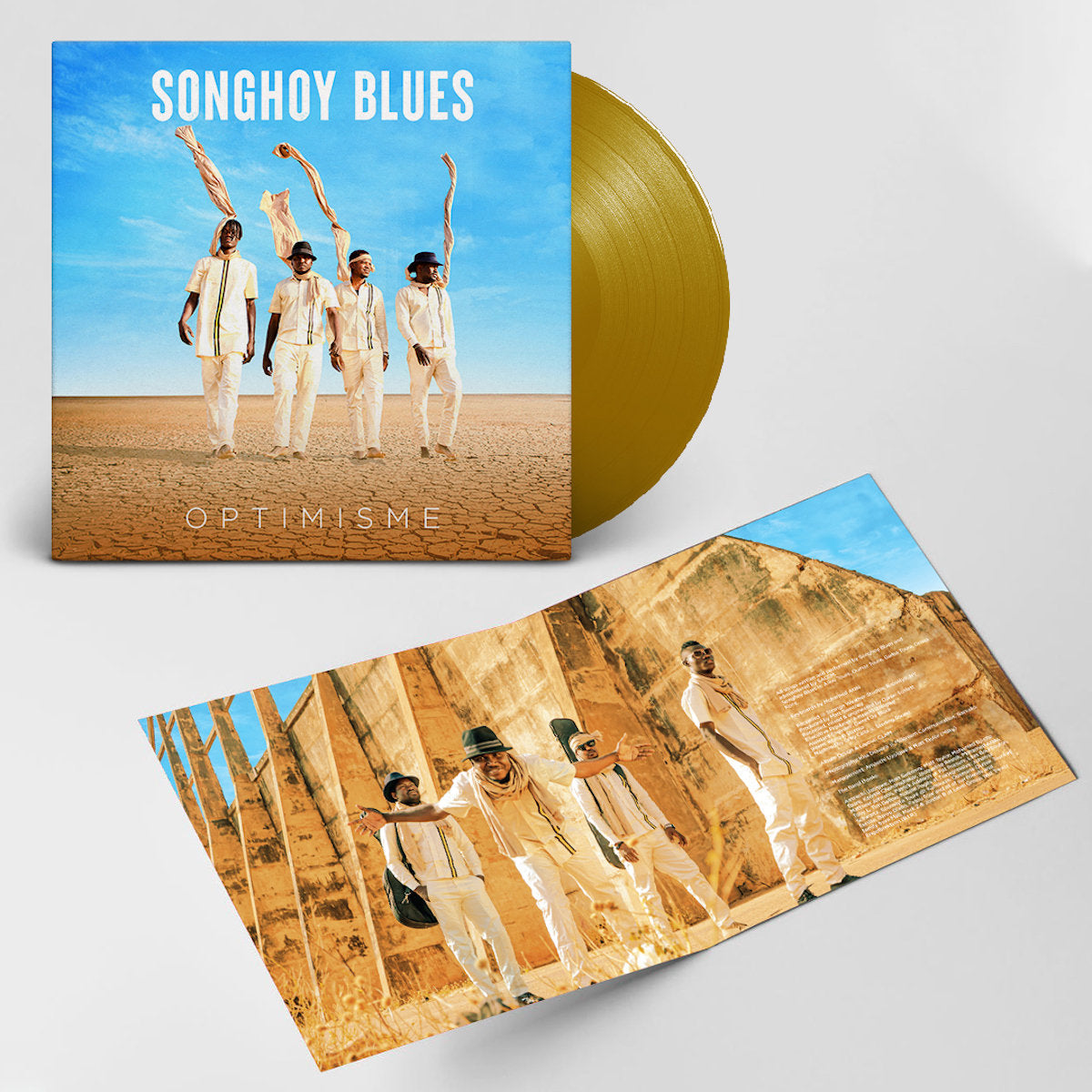 Songhoy Blues "Optimisme" LP (Gold Vinyl)