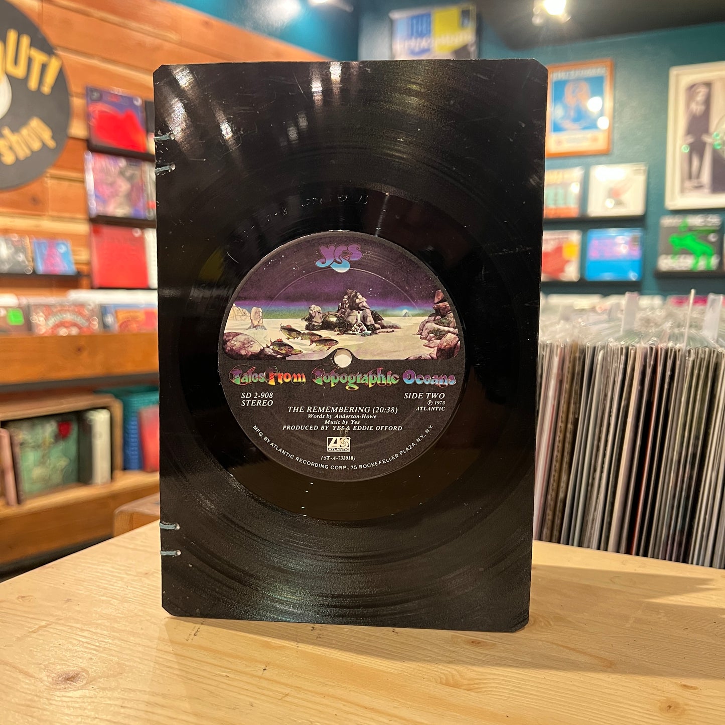 Yes Recycled Vinyl Journal