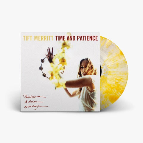 Tift Merritt "Time and Patience" LP (Clear/Yellow Splatter Vinyl)