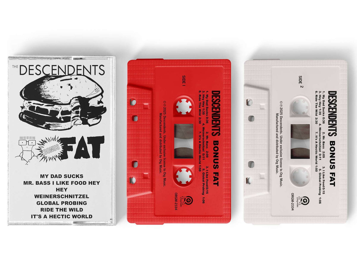 PRE-ORDER: Descendents "Bonus Fat" Cassette
