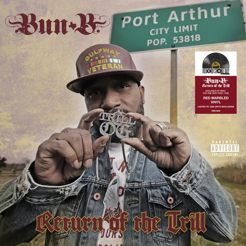 Bun B "Return of the Trill" 2xLP (RSD 2025)