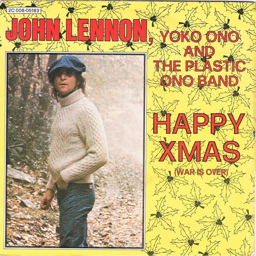 John Lennon/Yoko Ono/Plastic Ono Band "Happy Xmas (War Is Over)" 7" Single (Green Vinyl)