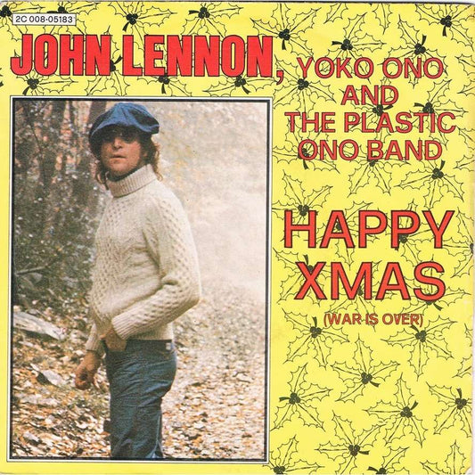 John Lennon/Yoko Ono/Plastic Ono Band "Happy Xmas (War Is Over)" 7" Single (Green Vinyl)
