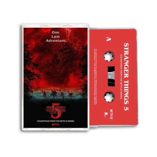PRE-ORDER: V/A "Stranger Things 5 (OST)" Cassette (Red Body)