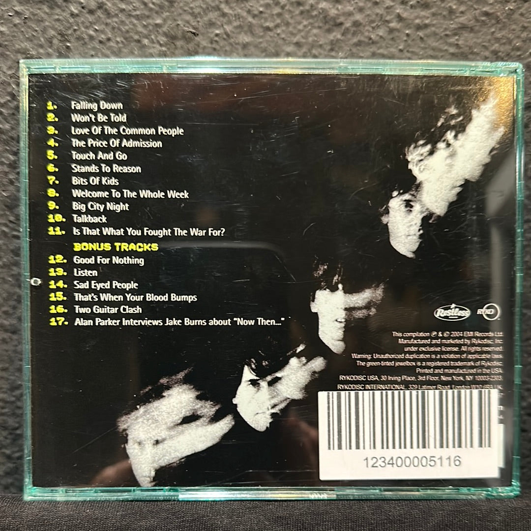 USED CD: Stiff Little Fingers "Now Then..." CD