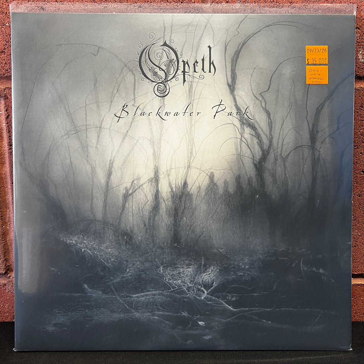 Used Vinyl: Opeth "Blackwater Park" 2xLP (Black and White marbled vinyl)