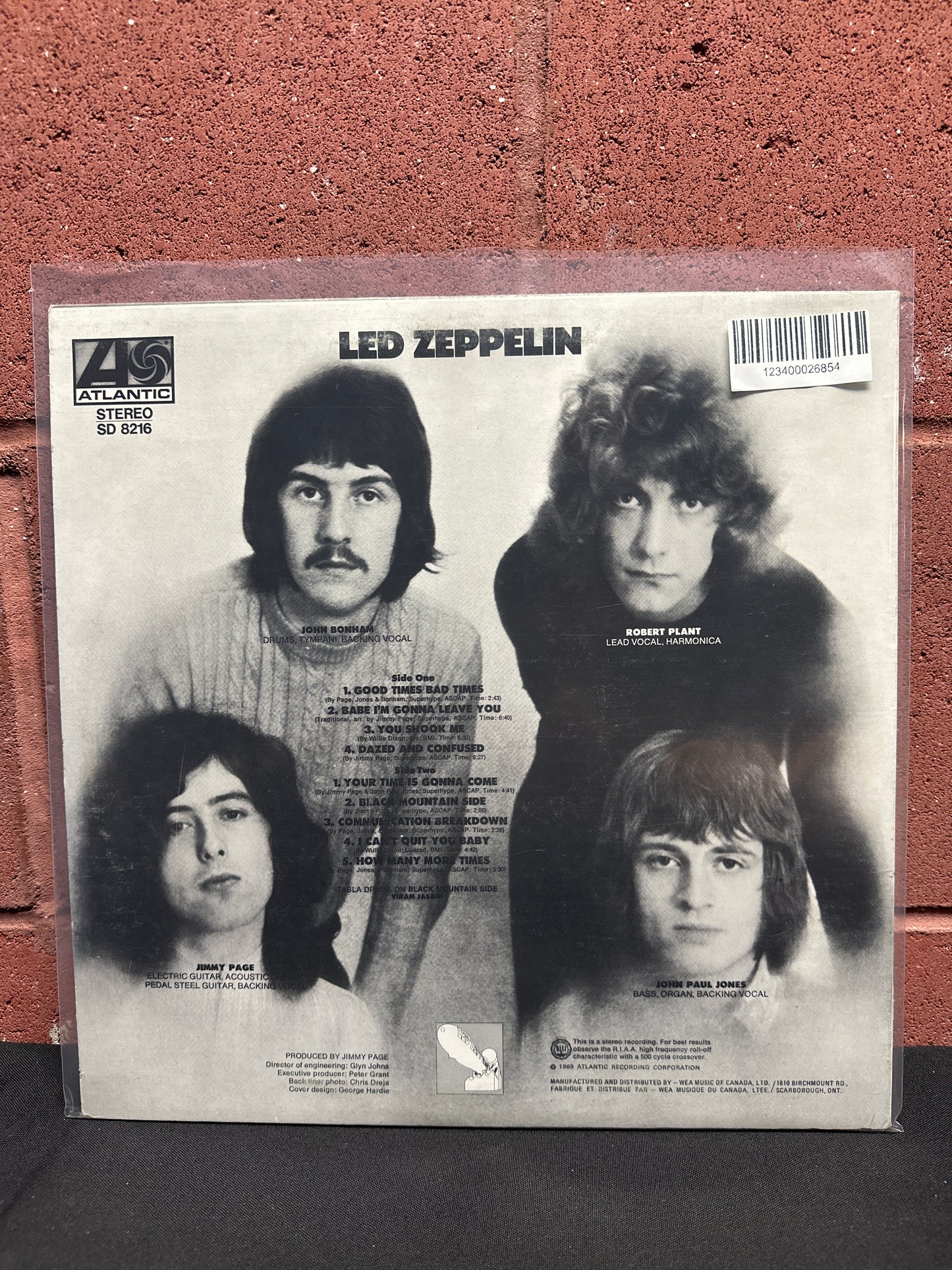 Used Vinyl:  Led Zeppelin ”Led Zeppelin” LP