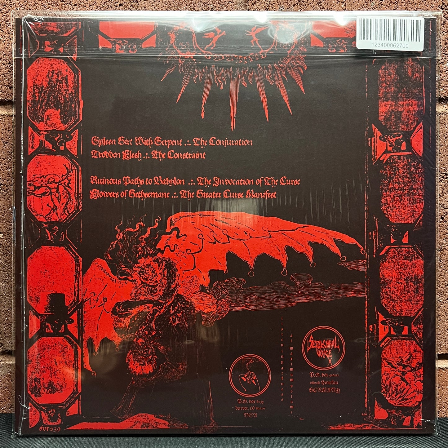 Used Vinyl: Black Curse "Burning In Celestial Poison" LP