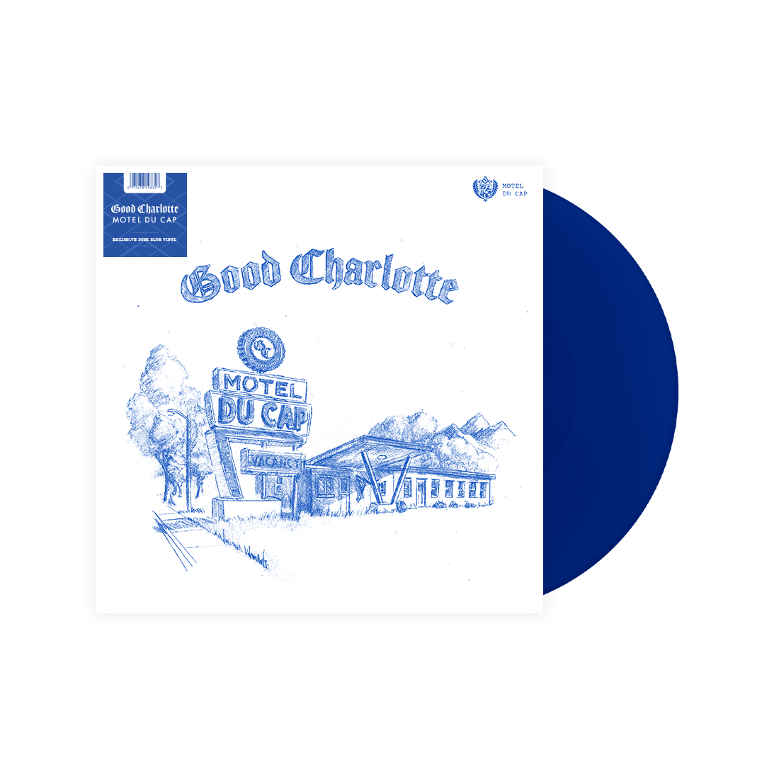 Good Charlotte "Motel Du Cap" LP (Bluejay Vinyl)