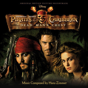 PRE-ORDER: Hans Zimmer "Pirates of the Caribbean: Dead Man's Chest (OST)" 2xLP ("Vintage Bottle" Clear Vinyl)