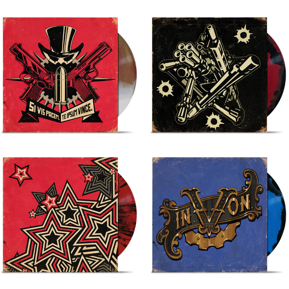 PRE-ORDER: Atlus Sound Team "Persona 5 Tactica" 4xLP Box Set ("Phantom Thieves" Color Vinyl)