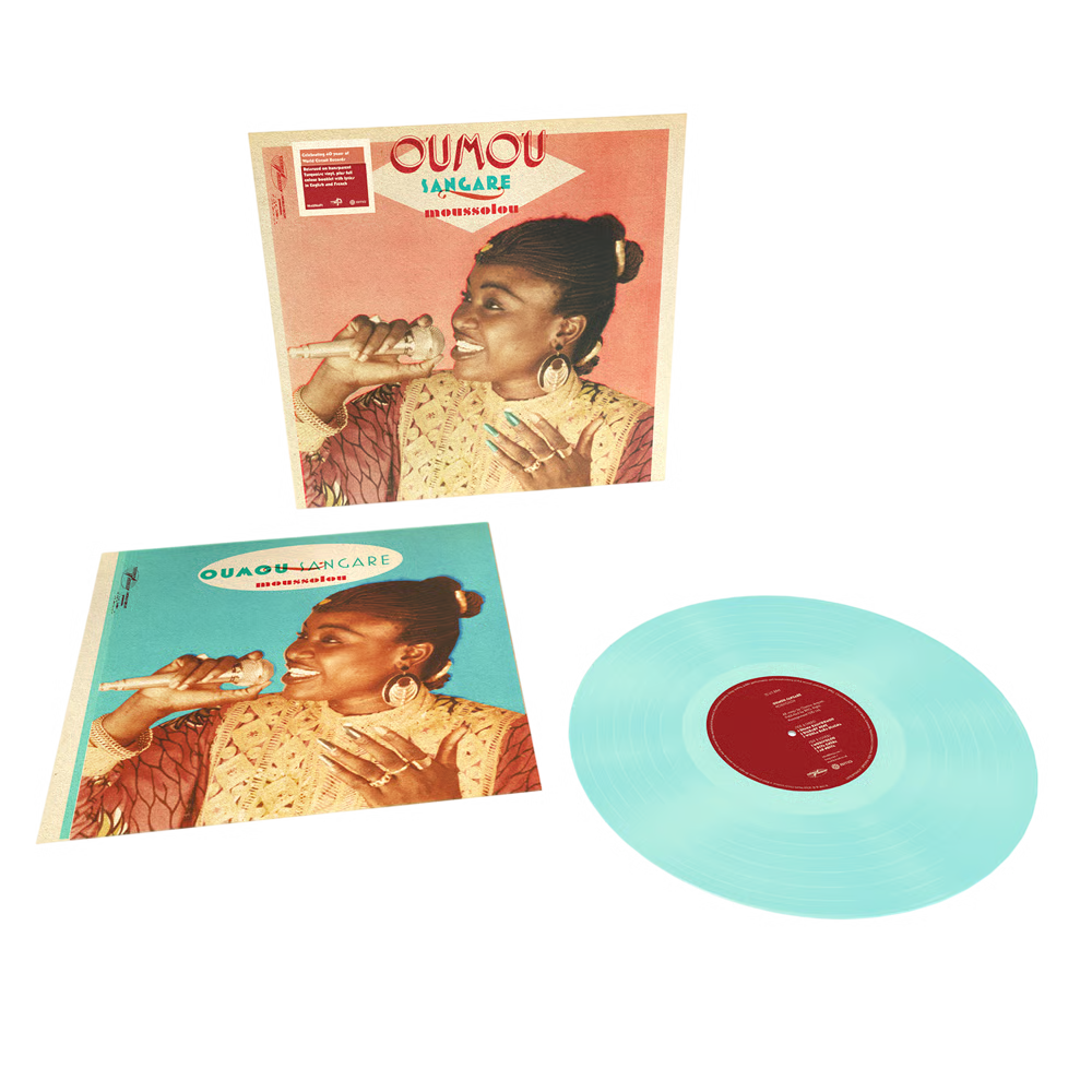 PRE-ORDER: Oumou Sangare "Moussolou" LP (Transparent Turquoise Vinyl)