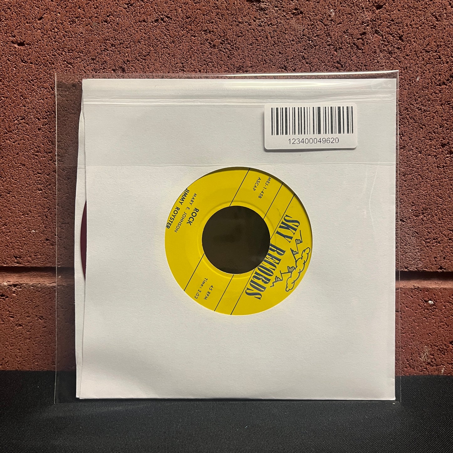 Used Vinyl: Jimmy Royster "They May Not Like Me / Rock" 7" (Red vinyl)