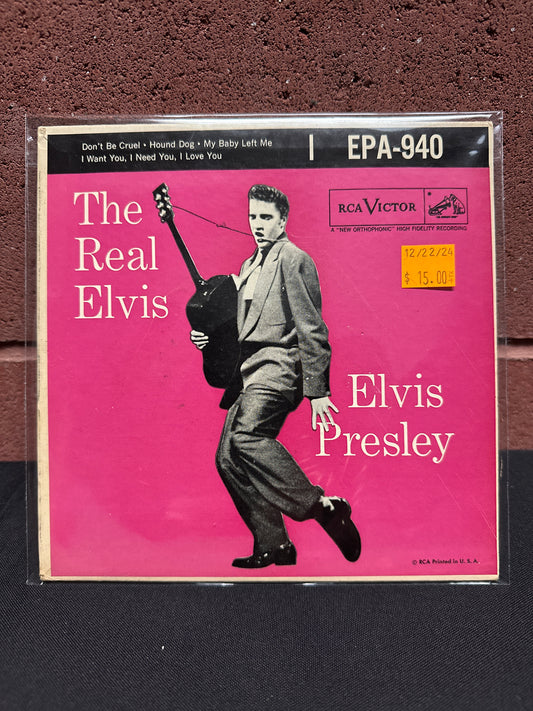 Used Vinyl:  Elvis Presley ”The Real Elvis” 7"