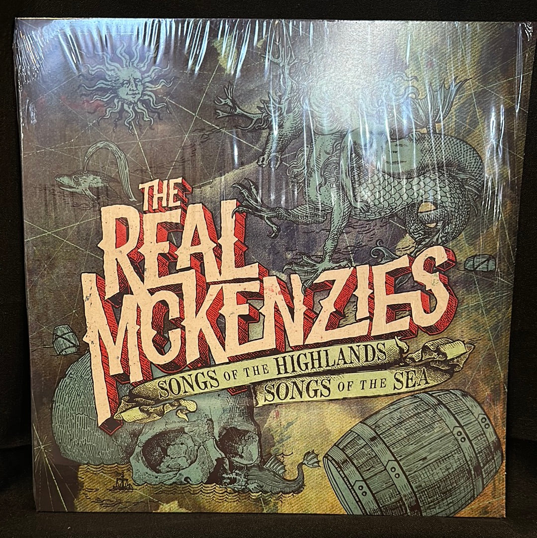 Used Vinyl:  The Real McKenzies ”Songs Of The Highlands - Songs Of The Sea” LP (white vinyl)
