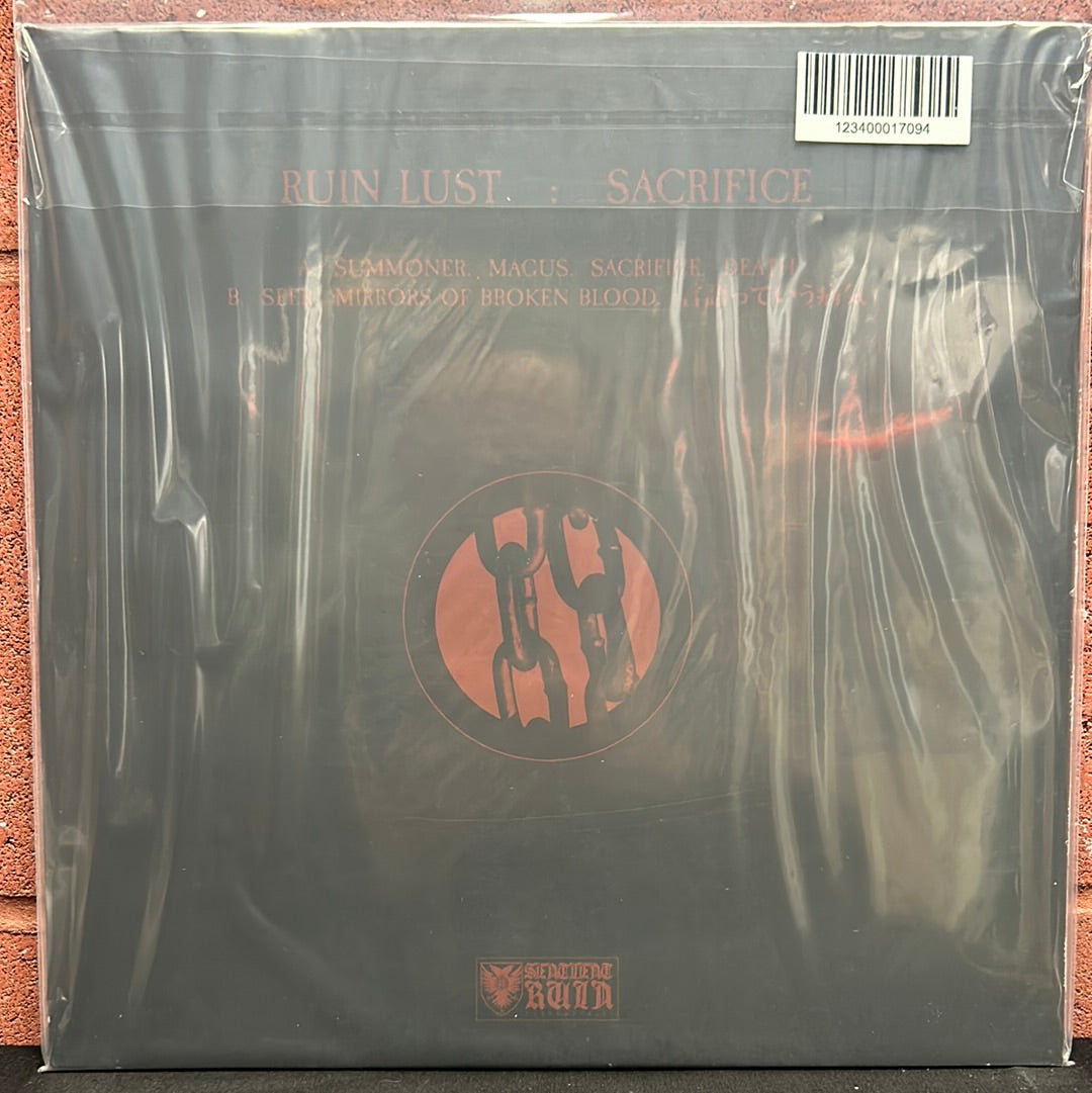 Used Vinyl:  Ruin Lust ”Sacrifice” LP (Red vinyl)