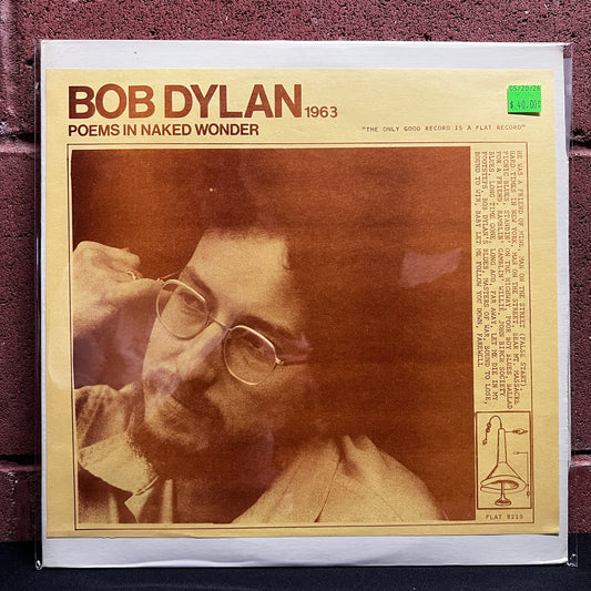 Used Vinyl: Bob Dylan "Poems In Naked Wonder" LP (62/63 Demo Recordings)