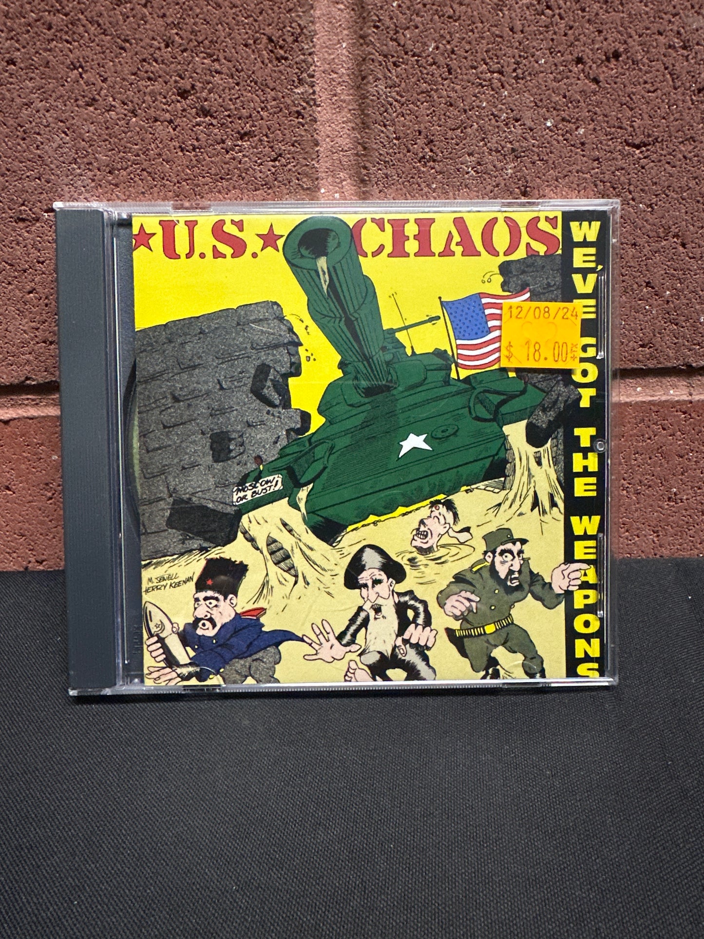 Used CD: U.S. Chaos "We've Got The Weapons" CD