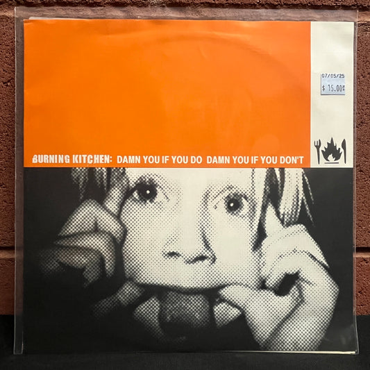 Used Vinyl: Burning Kitchen "Damn You If You Do Damn You If You Don't" 10"