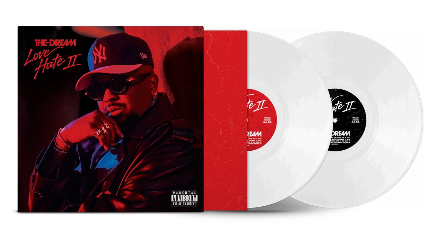PRE-ORDER: THE-DREAM "Love/Hate II" 2xLP (White Vinyl)