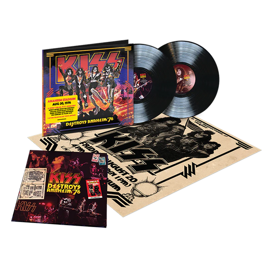 PRE-ORDER: KISS "KISS Destroys Anaheim '76" 2xLP (180g Vinyl)