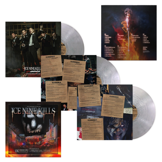 Ice Nine Kills "Welcome To Horrorwood: Under Fire (Deluxe Edition)" 3xLP Box Set ("Shower Scene" Color Vinyl)