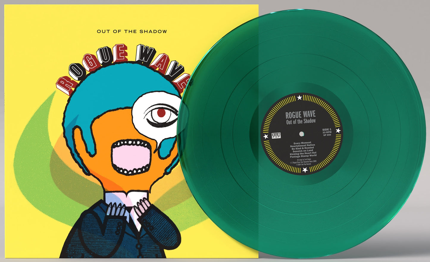 PRE-ORDER: Rogue Wave "Out of the Shadow" LP (Emerald Green Vinyl)