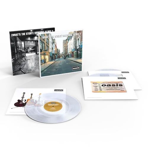 Oasis "(What's The Story) Morning Glory?" 3xLP (Indie Exclusive 'Cast No Shadow' Inspired Crystal Clear Vinyl)