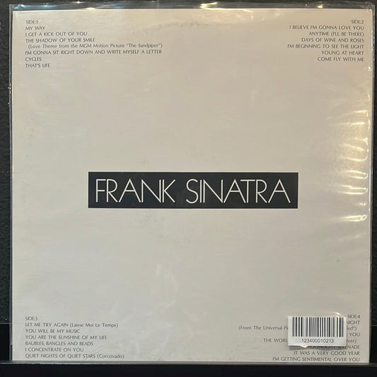 Used Vinyl:  Frank Sinatra ”Frank Sinatra” 2xLP