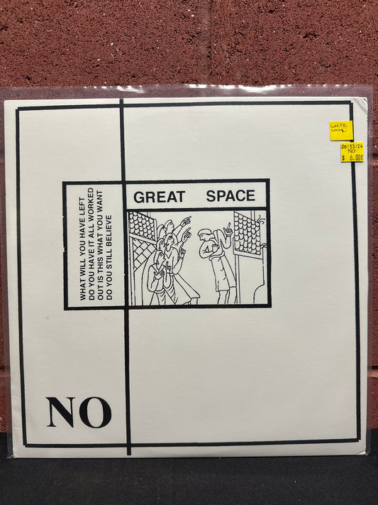 Used Vinyl:  No ”Great Space” 12" (White vinyl)